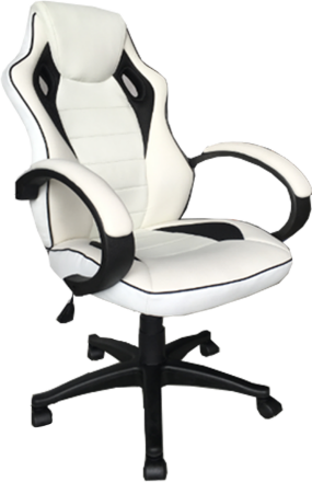 Кресло геймерское 103 RС, белое  